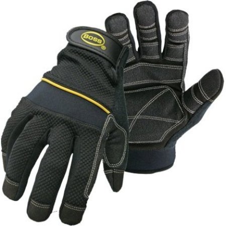 BOSS Glove Mechanics W/Pvc Palm Xl 5202X